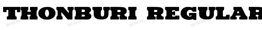 Thonburi Regular字体转换